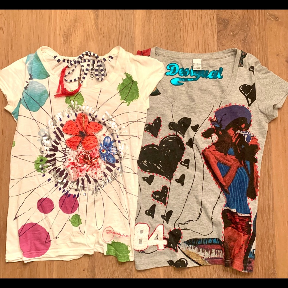 Two women’s T-shirts for the price of one